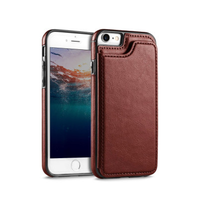 Back Flip Leather Wallet Cover Case for iPhone 7 / 8 / SE (2020) / SE (2022)