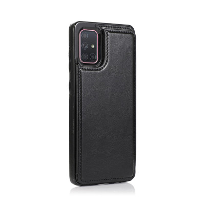 Back Flip Leather Wallet Cover Case for Samsung Galaxy A71