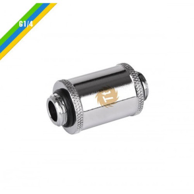 Thermaltake Pacific G1/4 Male to Male 30mm Extender - Chrome