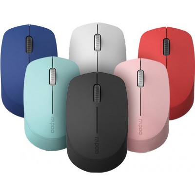 RAPOO M100 2.4GHz & Bluetooth 3 / 4 Quiet Click Wireless Mouse