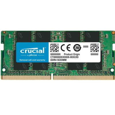 (Sodimm) Crucial CT8G4SFRA32A 8GB DDR4 3200Mhz Sodimm Memory