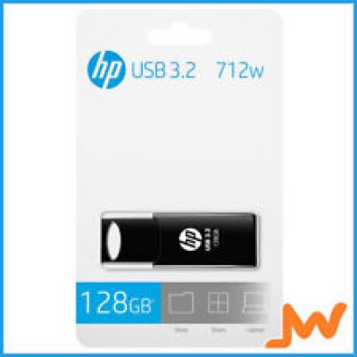 HP HPFD712LB 128GB 712W USB3.2 Flash Drive Memory Slide 